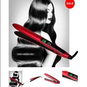COPY - ISA Professional Digital Mirror Titanium Flate Iron NEW, opened box